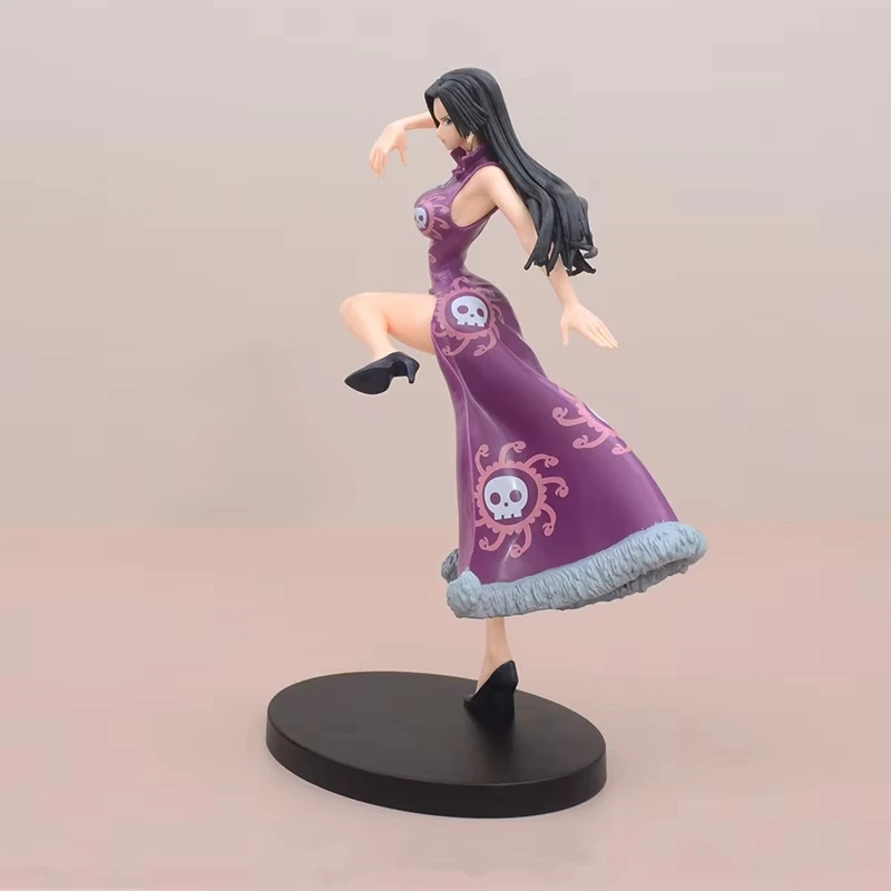 Figur Mainan Anime One Piece Boa Hancock GK Putri Ular Action Figure Boneka Gadis Cheongsam Seksi Patung Figur PVC