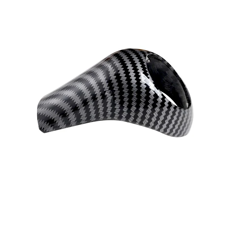 Carbon Fiber ABS Car Interior Accessories Gear Lever Shift Knob Cover Trim For Mercedes-Benz A C E G Class GLS GLK