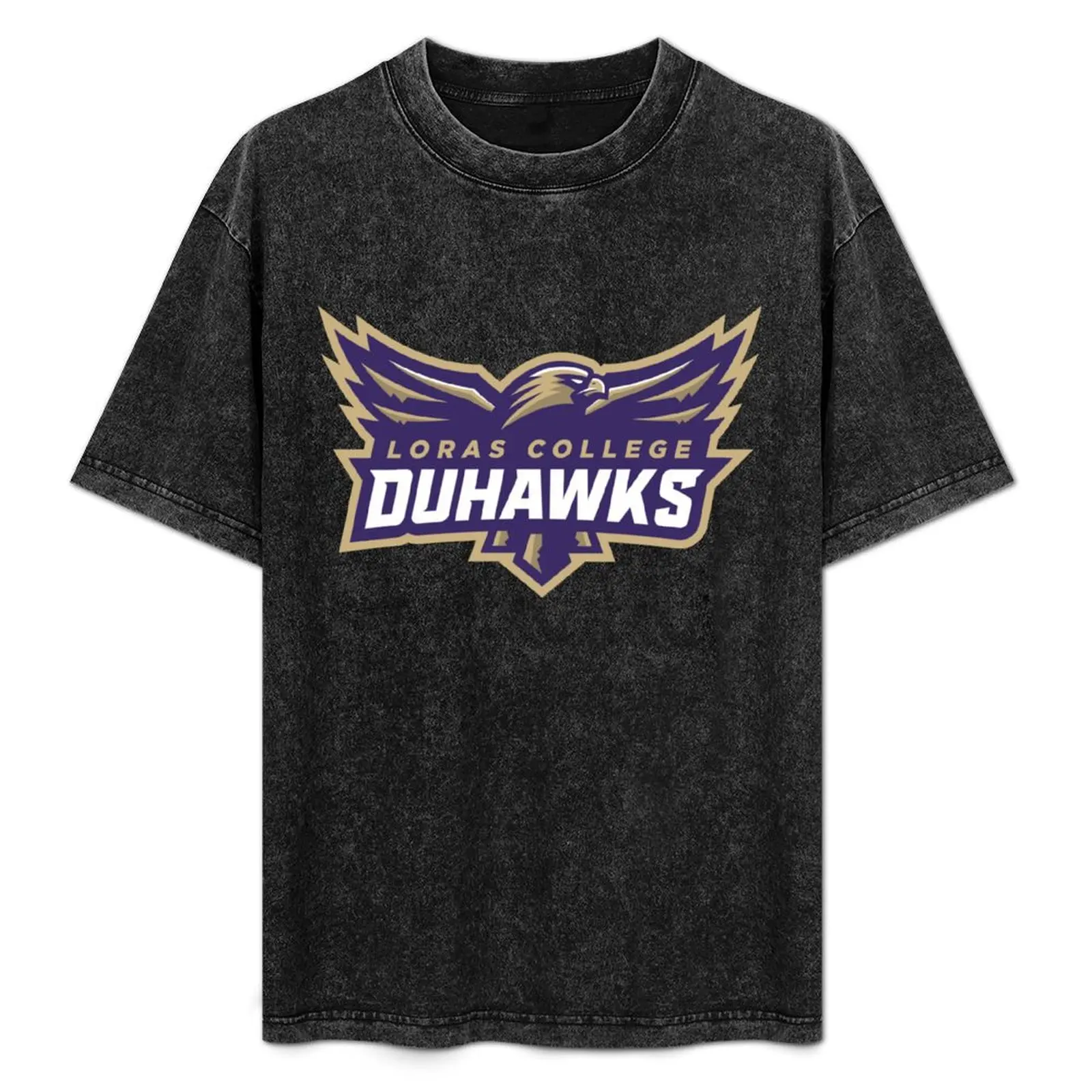 

Loras duhawks T-Shirt Christmas Casual Short Sleeve Top