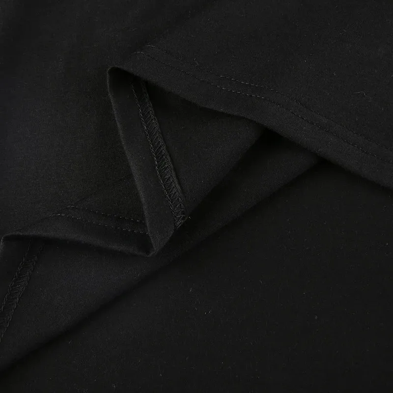 サブカルチャー Y2K 欧米風 レディース 長袖 漢字プリント ゴシック風 原宿トップス パンク スパイシー