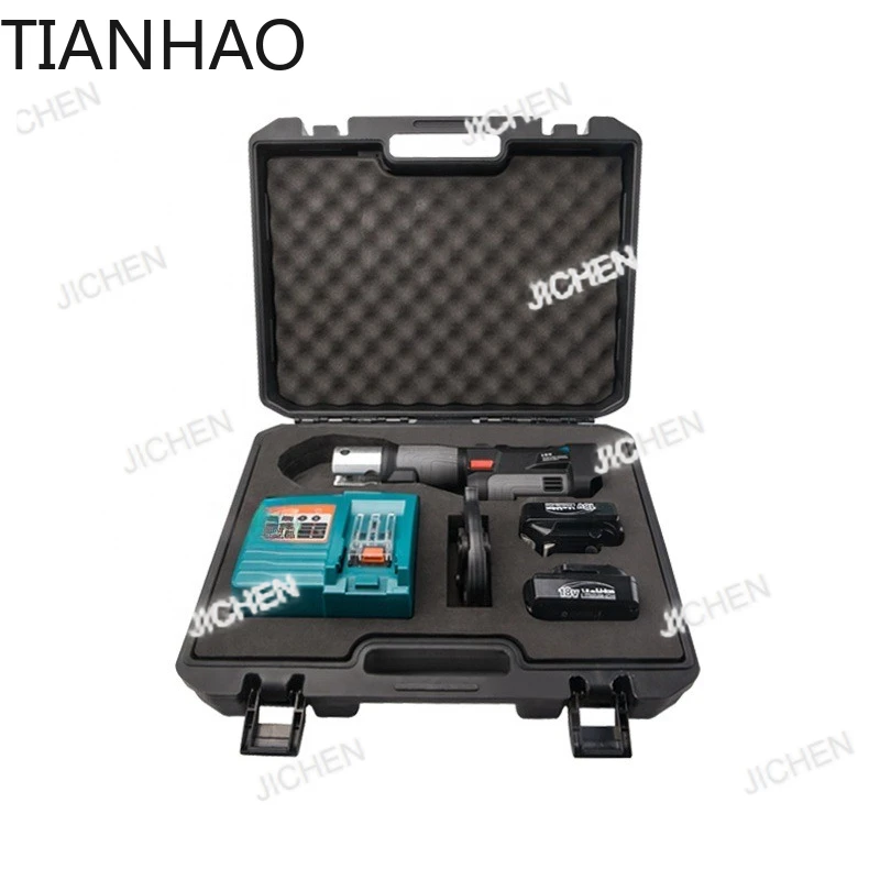 PZ-1930 جولي أداة ZUPPER قابلة للشحن الكهربائية لقط مواسير الصلب غير القابل للصدأ العقص أداة كراج سيارات قابلة للطي