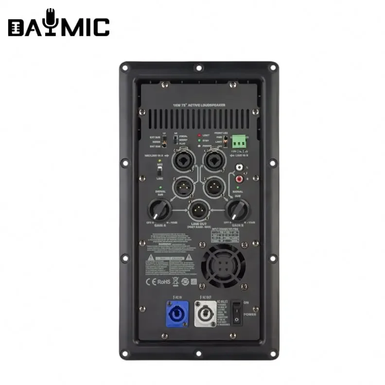 New Factory K12a 1000W professional amplifier Module board Class D Power Amp for Full-range speakers