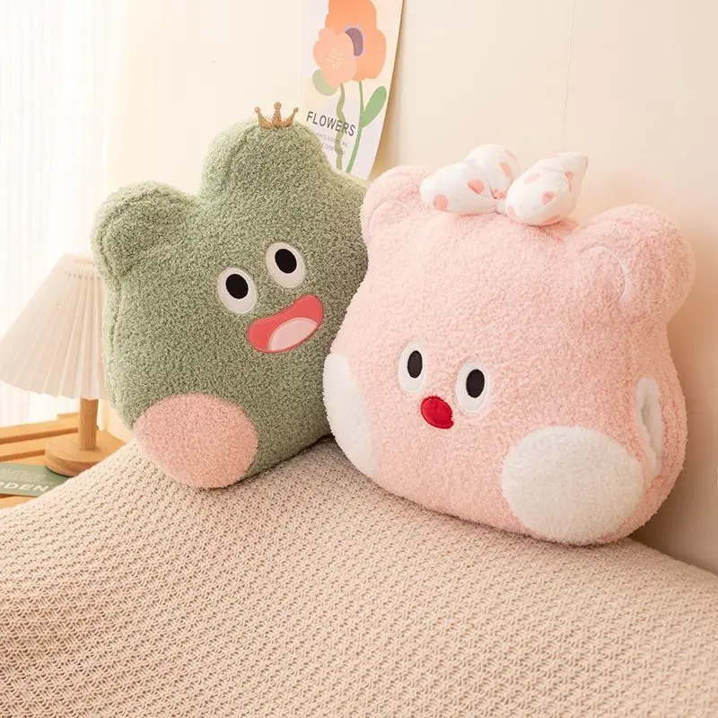 40CM Home Cute Winter Warm Hand Plush Toy Pillow Warm Hand Pillow Office Hug Sleep Pillow