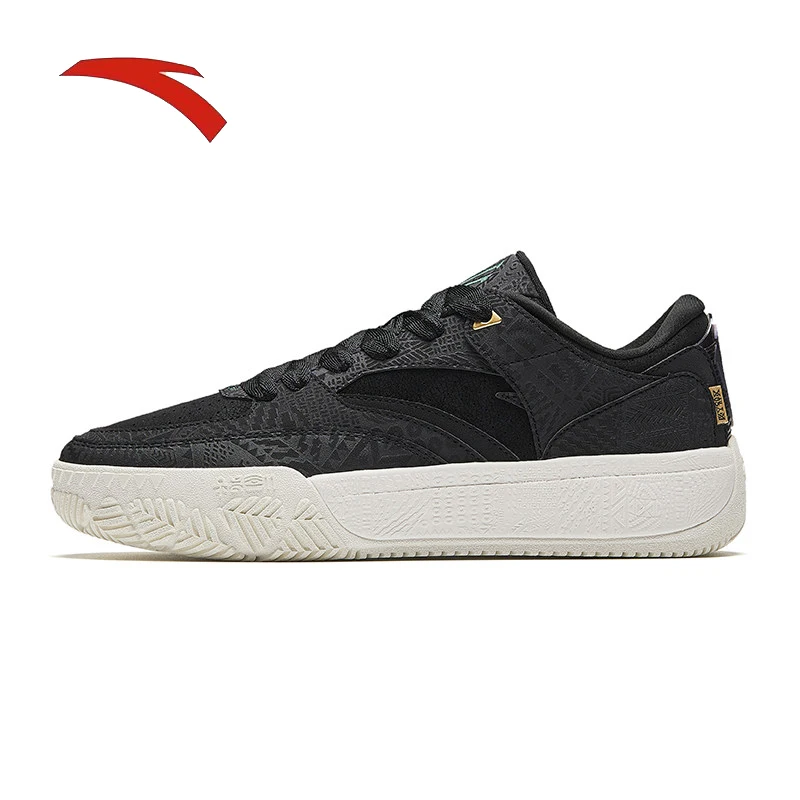 ANTA OUWEN MIMA XILIE HELA CODE Men's wear-resistant basketball culture sports sneakers