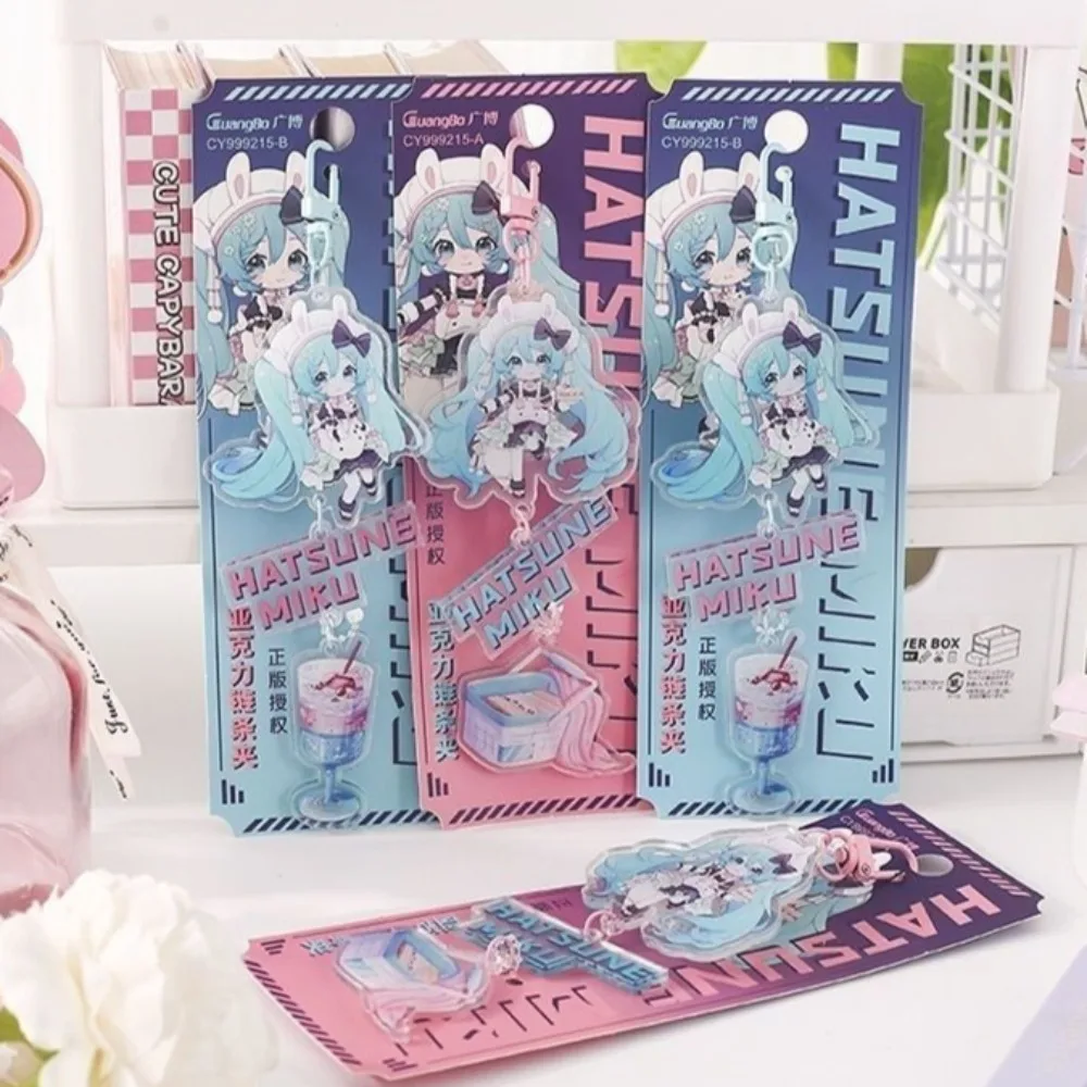 

New Acrylic Pendant Project Diva Anime Peripheral Cute Cartoon Originality Acrylic Chain Pendant Gift