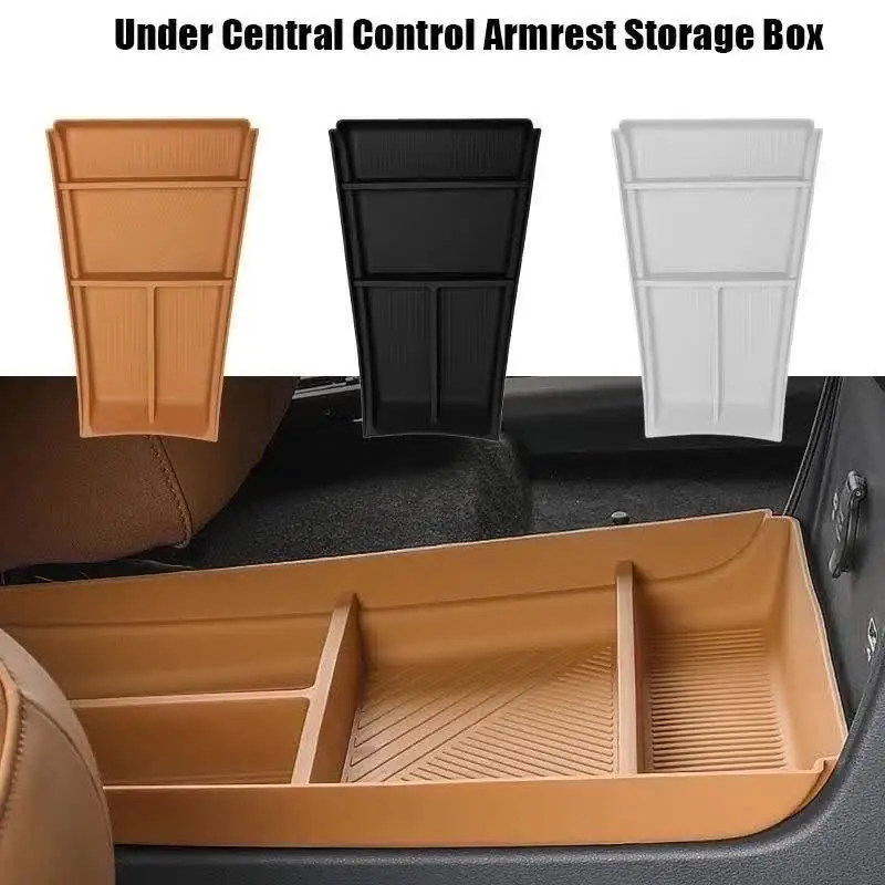 Under Central Control Armrest Storage Box For Geely EX5 Starray EM-i PHEV 2025 2026 Car Interior Accessories