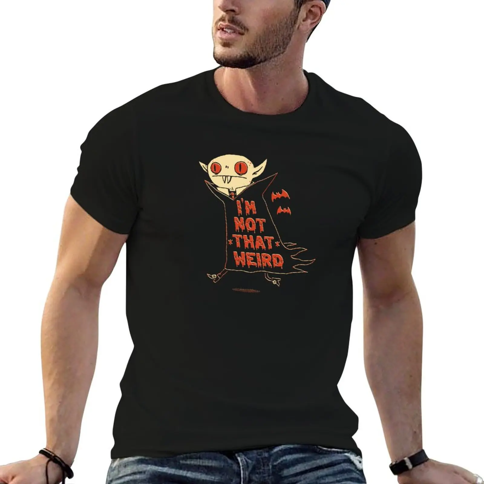 Not That Weird T-Shirt essential t shirt t shirts cotton 100% anime t shirts oversize T-shirt