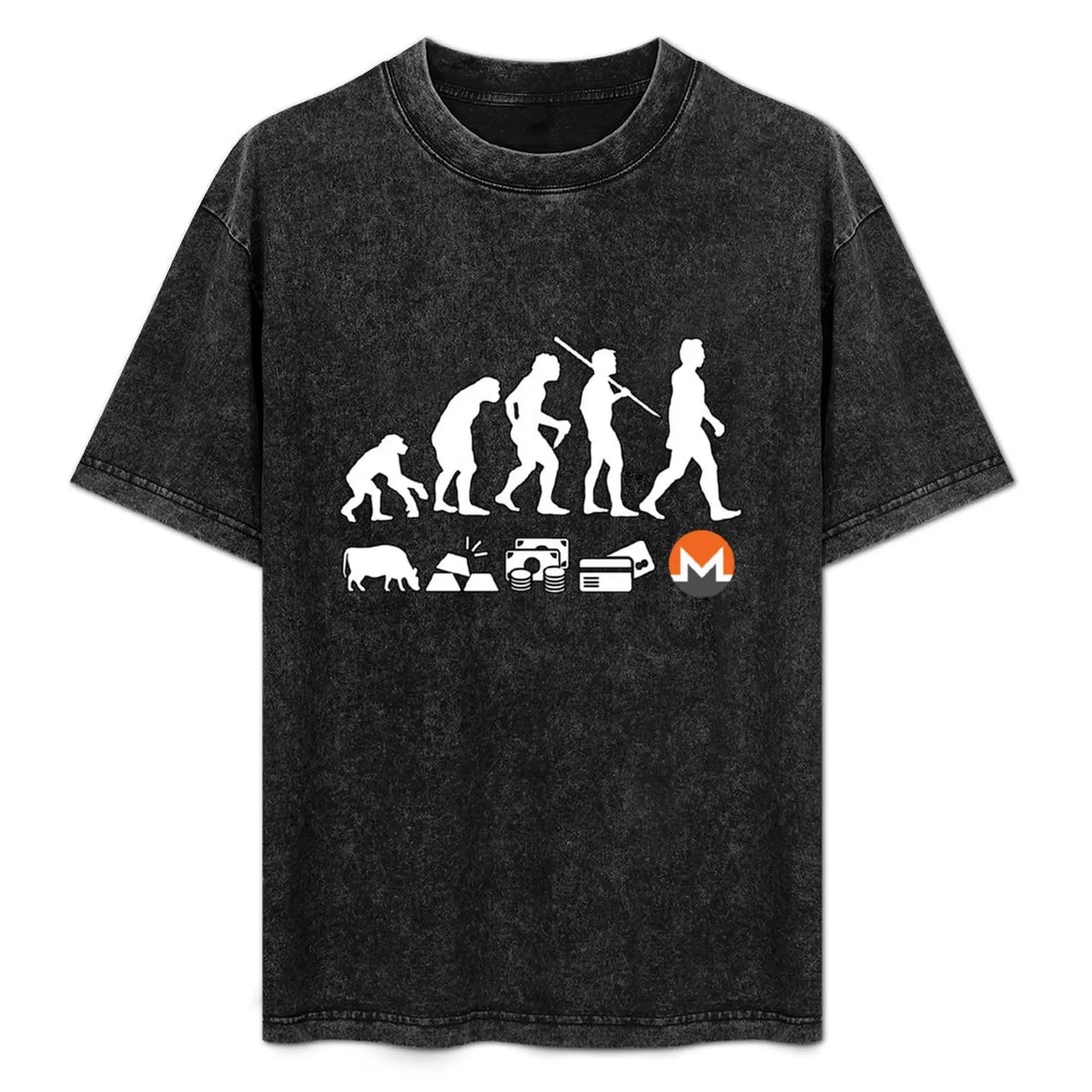 

Monero Evolution of Money XMR Crypto Logo T-Shirt tees new gifts and t-shirts mens t shirt