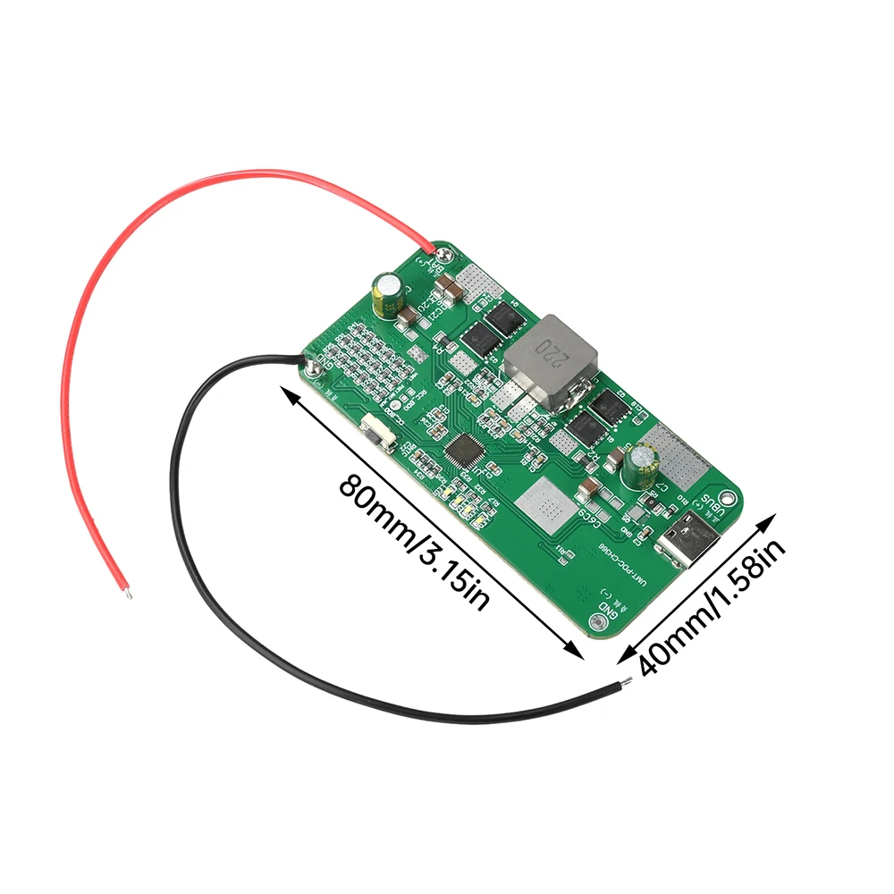 PD140W Module d'alimentation Mobile à Charge rapide bidirectionnelle 2S-6S Charge de batterie au Lithium Li-ion Lifepo4 Protection carte mère