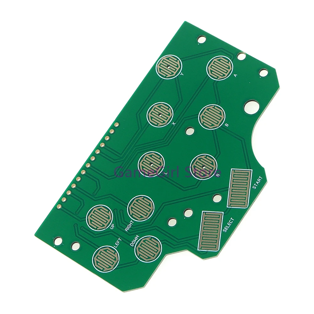 Kit de conector de cable de interruptor de placa PCB de 6 botones para Raspberry Pi GBZ para Gameboy GB Zero DMG-001, 1 ud.