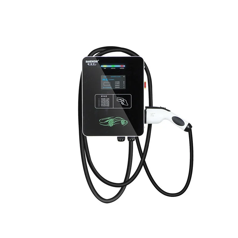 Wholesale 7KW 32A Wall Mounted Charging Piles Home Use Car Electric Vehicle AC EV Charging Station  with Ocpp 1.6 Software