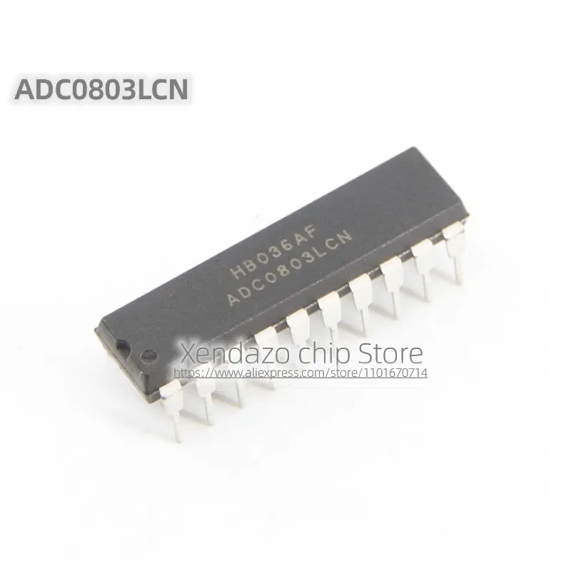 2pcs/lot ADC0803LCN ADC0803L ADC0803 DIP-20 package Original genuine Digital to Analog Converter Chip