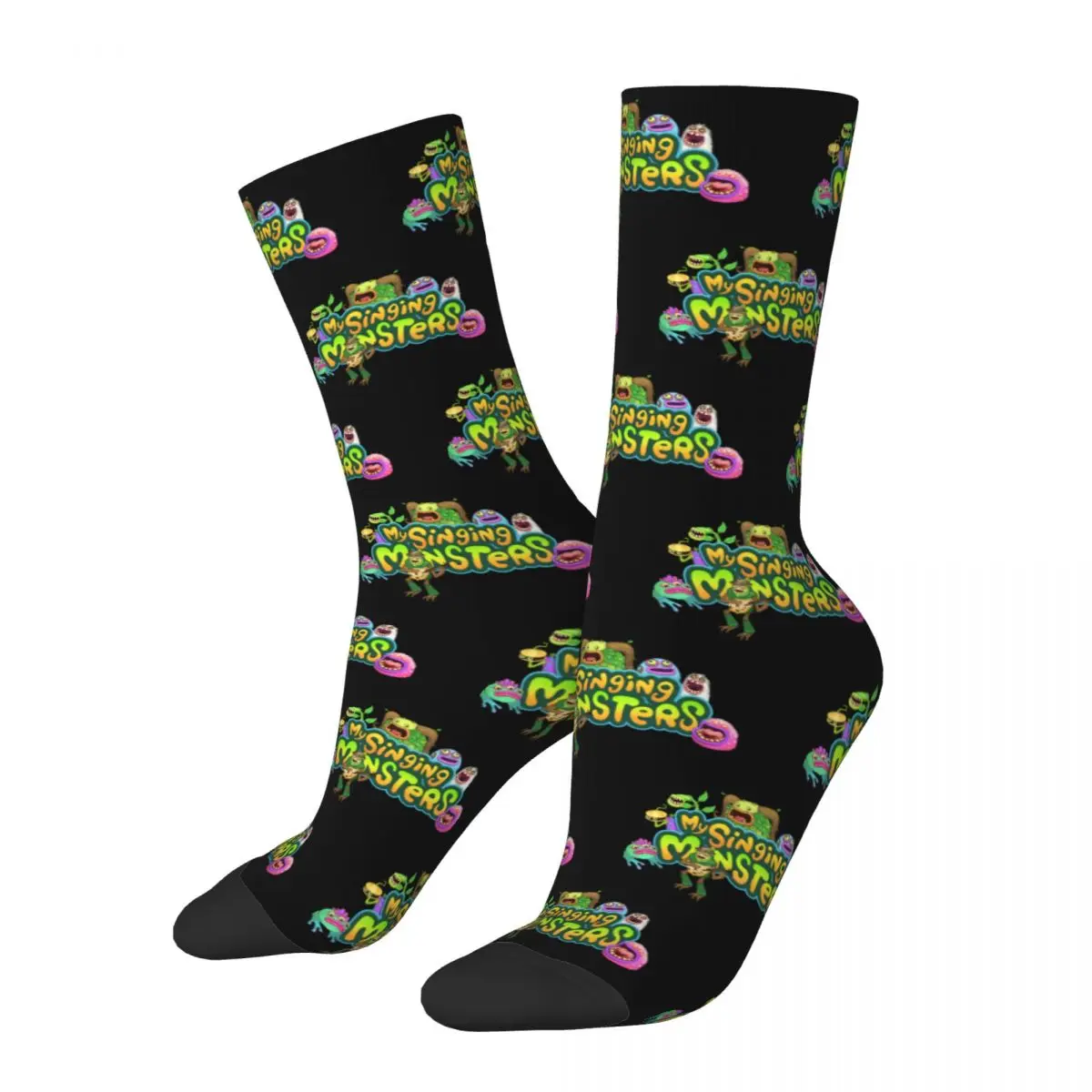 

My Singing Monsters Game Cartoon Socks Men's Women's Casual Socks Novelty Spring Summer Autumn Winter Socks Gifts