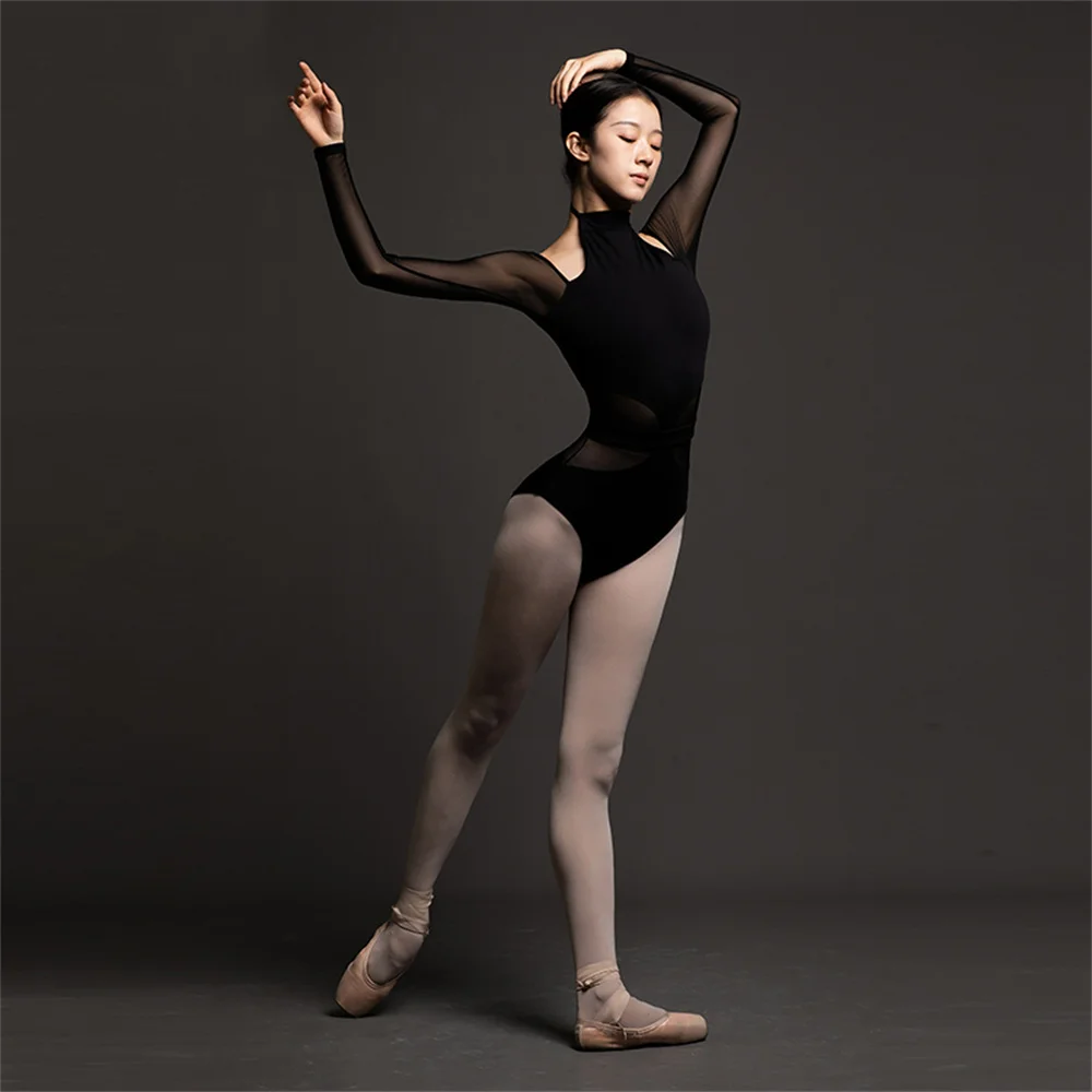 Ballet Training Suit Winter Long Sleeve Adult Dance Group Clothes Coat Ballet Body Suit Belly Dance Costume Belly Dance Wear