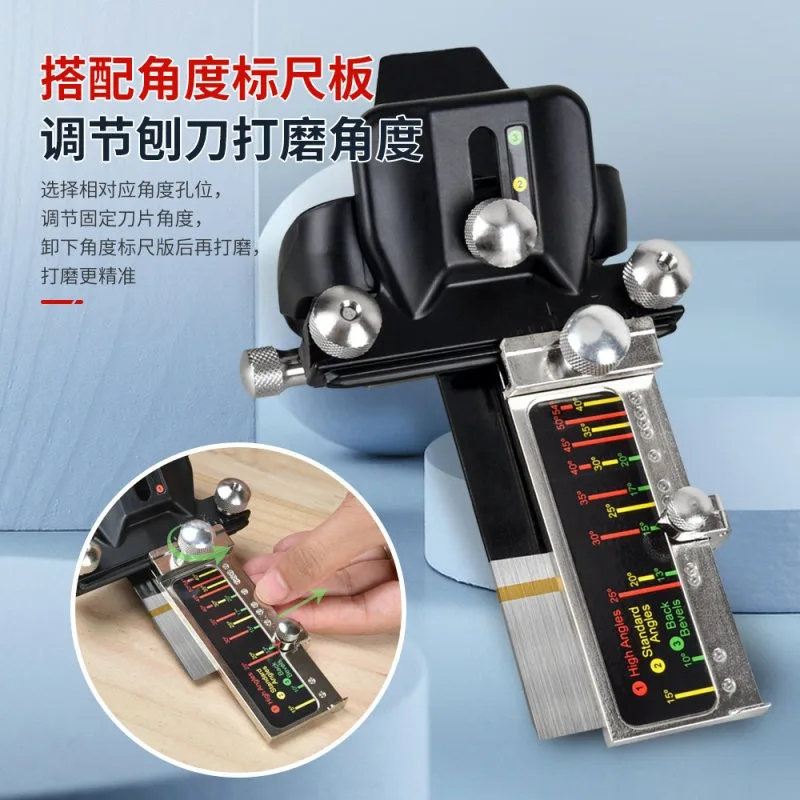 Knife sharpener manual quick positioner chisel sharpener planer carpenter household hardware tool price