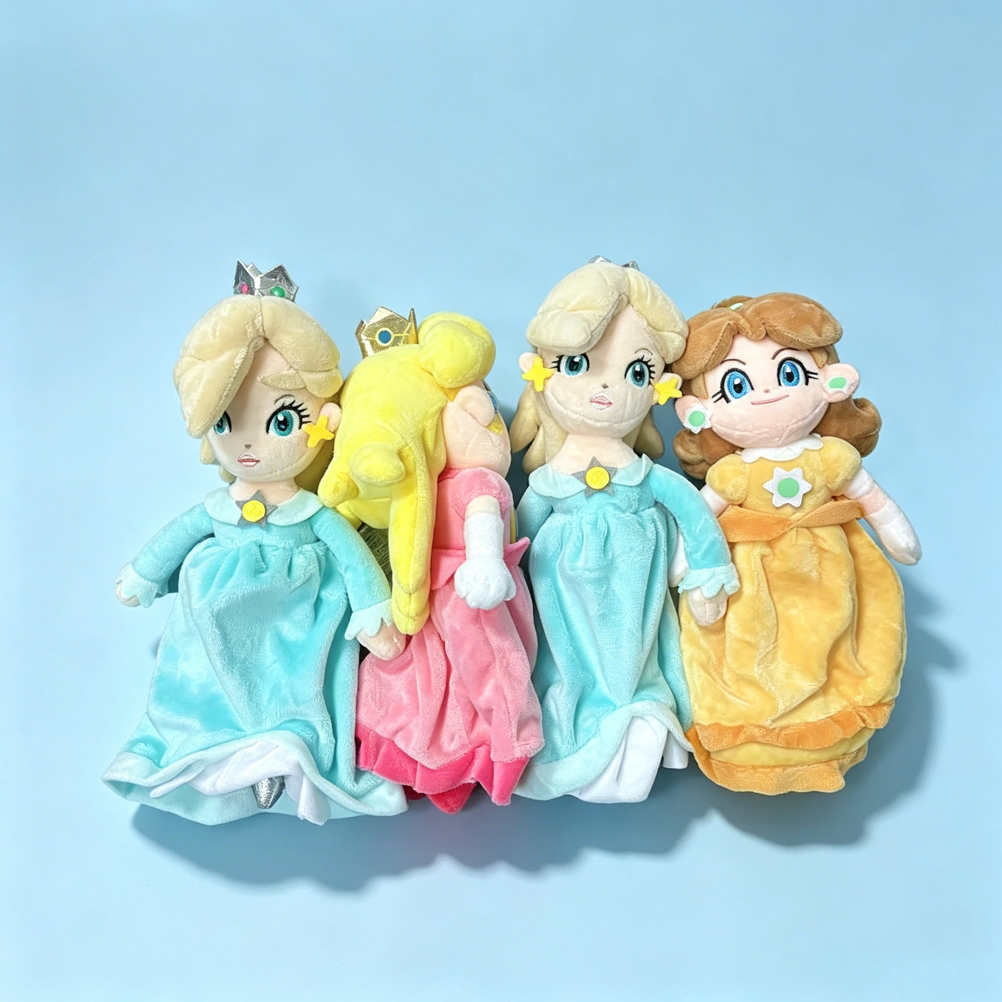 Peluche princesse Peach Daisy Rosalina de 25 cm, jouet en peluche mignon et adorable, cadeau de Noël pour enfants, pour la maison