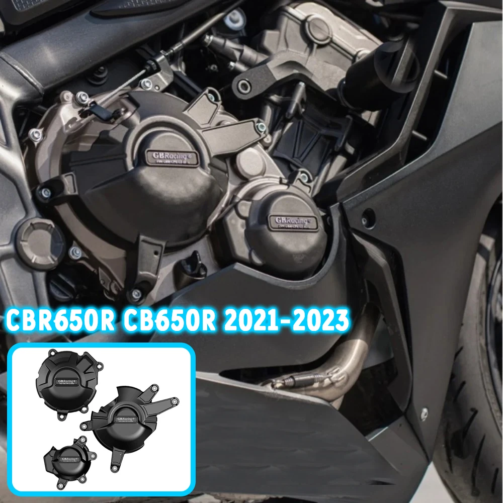 

CB650R 2021-2023 & CBR650R 2021-2023 Engine Cover Set CBR650R Protection Cover CB650R Engine Guard 2021 - 2023