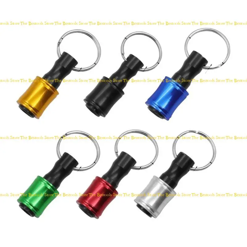12pf Multifungsi Obeng Bit Holder Ubah Cepat Peralatan Bit Alat Adapter Keychain