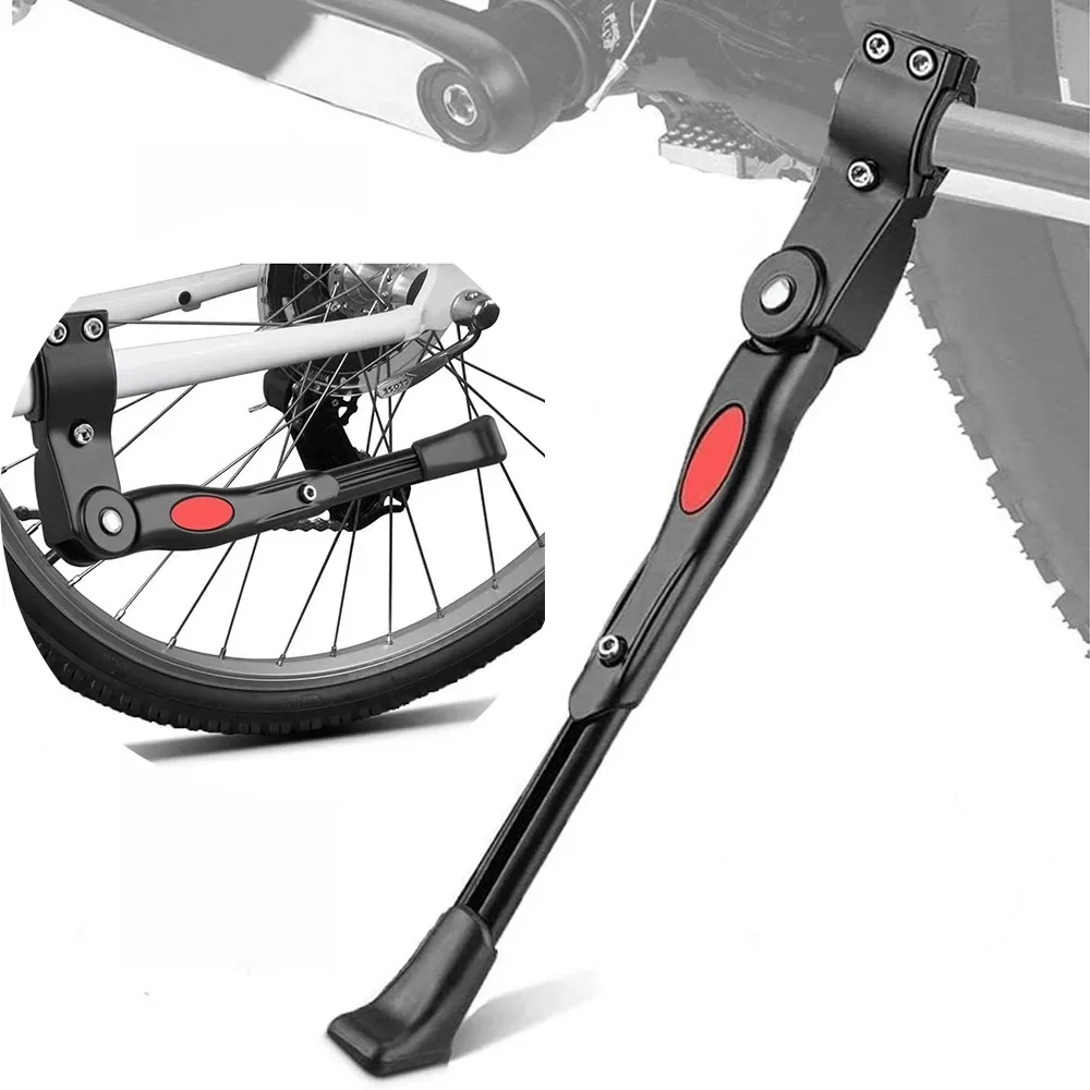 AliExpress NONE 1 PCS Adjustable Bicycle Kickstand Parking Rack Bicycle Side Support Kickstand for 22 24 26 Inch Mountain Bike and 700 Road Bike