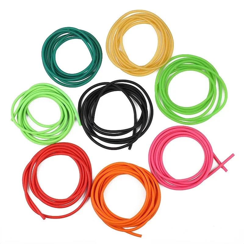 5mm*5/10m Outdoor Natural Latex Rubber Tube Stretch Elastic Slingshot Replacement Band Catapults Sling Rubber