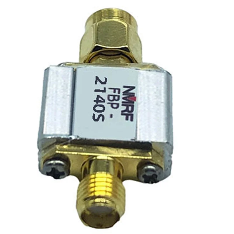 

NMRF 1 PCS 2140Mhz Bandpass Filter SAW 2140Mhz With SMA Interface Reduce Noise UMTS 1DB Passband Signal Band Pass Filter