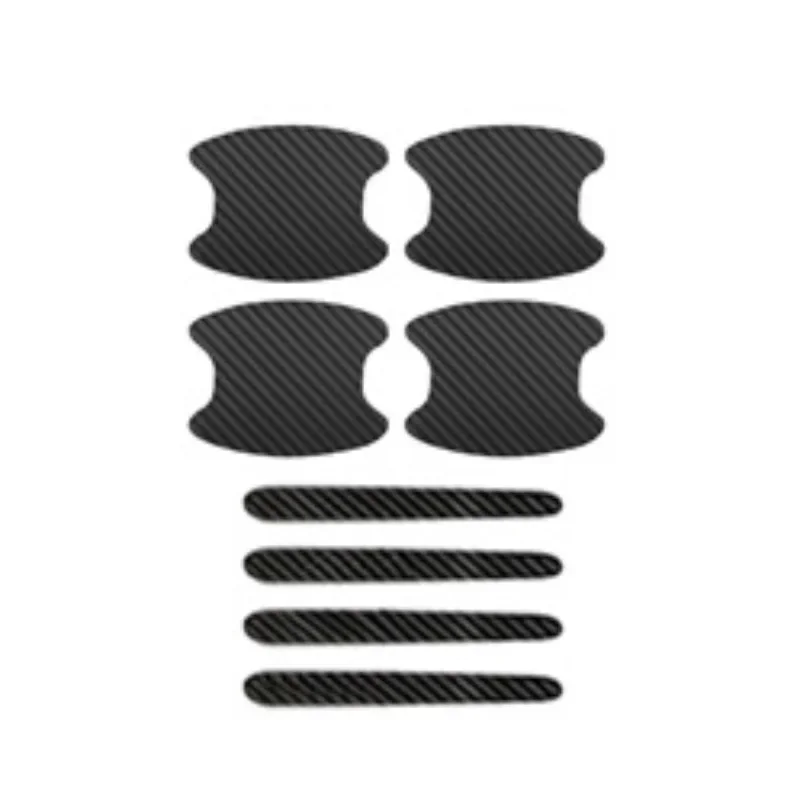 Transparent Car Door Handle Stickers Universal Invisible Anti-scratch Protection Sticker Silicon Auto Door Bowl Protective Film