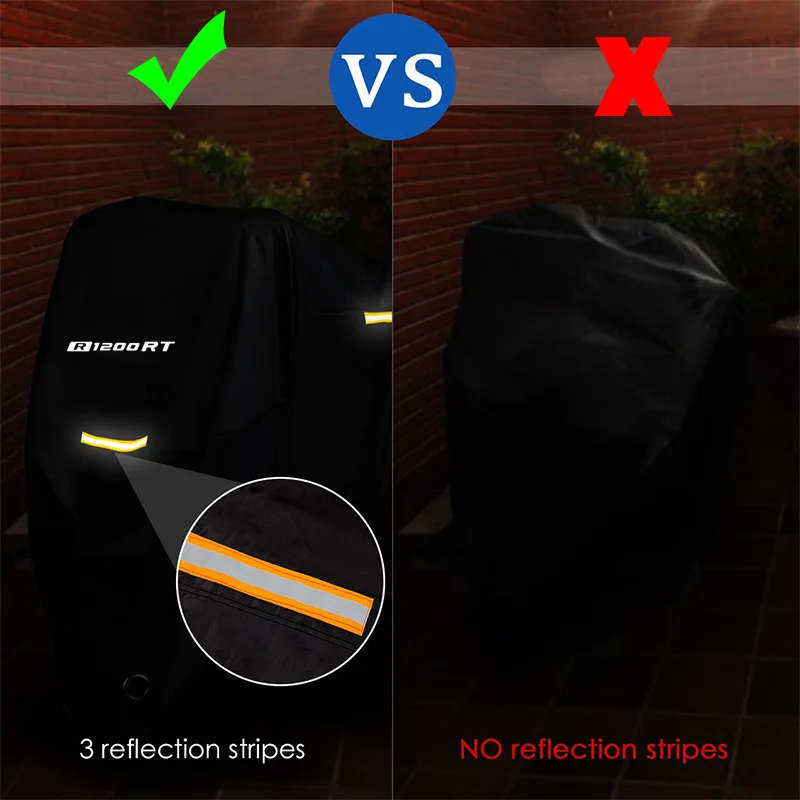 For BMW R1200RT R1200 RT R 1200RT 2004-2013 Motorcycle Cover Outdoor Waterproof Uv Protector Dustproof Rain Covers