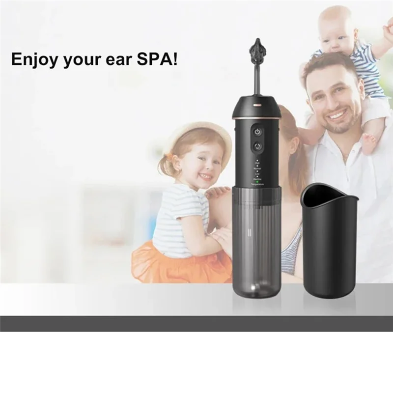 A84G-Ear Cleaner Rechargeable Water Washer Ear Cleaning Irrigation Flushing For Adults Child