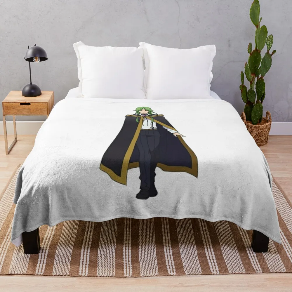 Wistoria: Wand and Sword fanart characters Throw Blanket For Decorative Sofa Plush Blankets