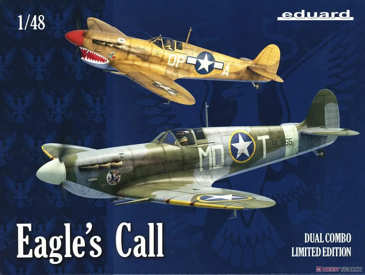 

Eduard 11149 1:48 scale Eagle`S Call Spitfire Mk.Vb/Vc Dual Combo Limited Edition model kit