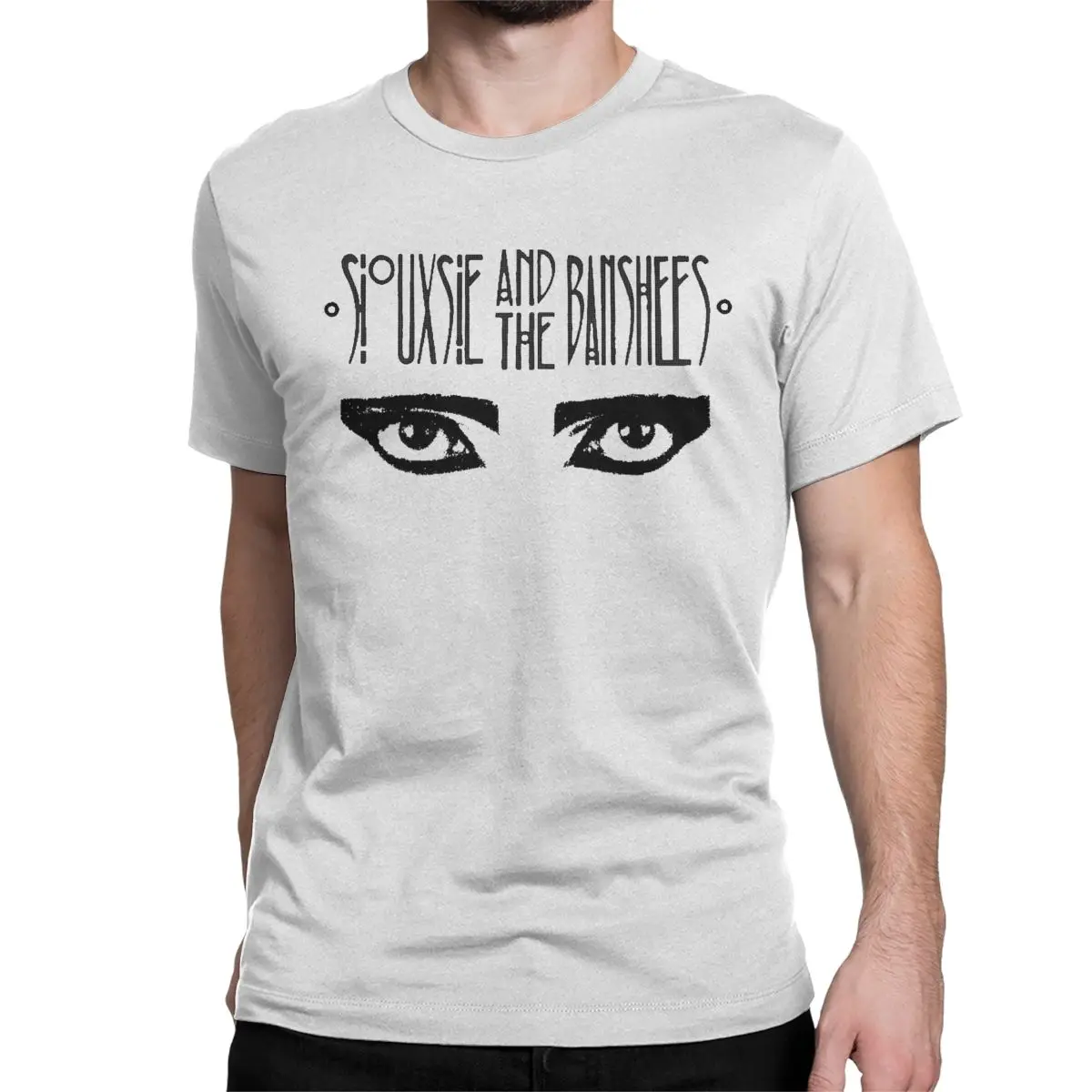 British Rock Band Siouxsie Sioux T Shirts Men Women\'s Pure Cotton T-Shirts Siouxsie And The Banshees Tees Short Sleeve Tops