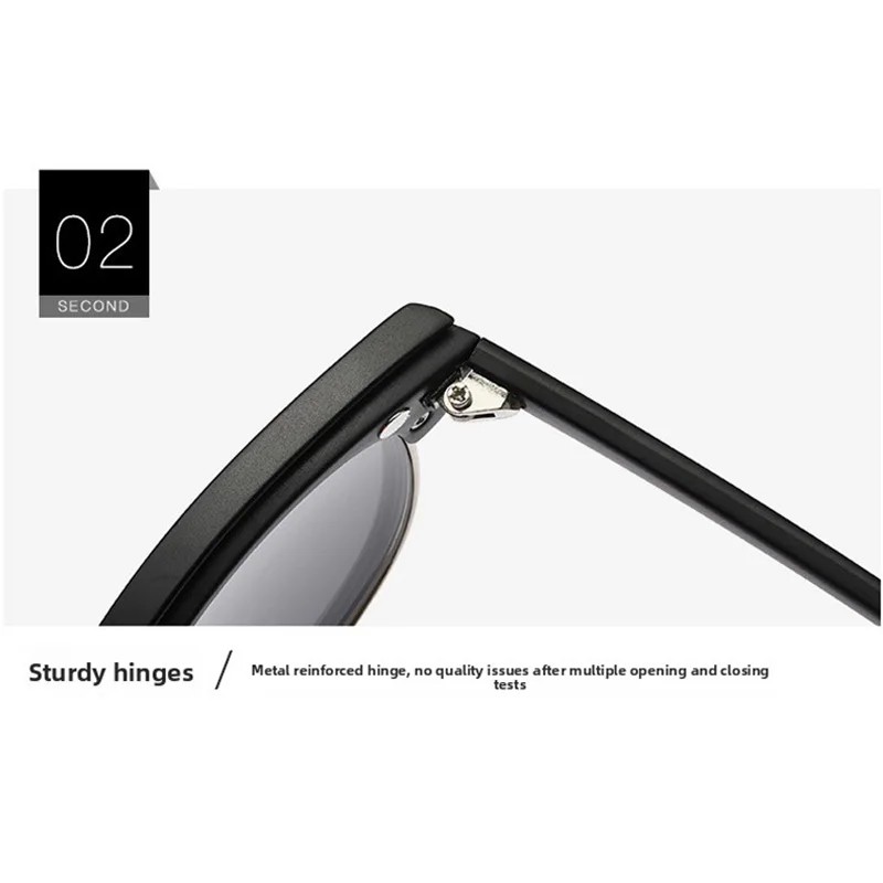 6 In 1 Spectacle Frame Men Women With 5 PCS Clip On Polarized Sunglasses Magnetic Glasses Male Computer Optical 2201