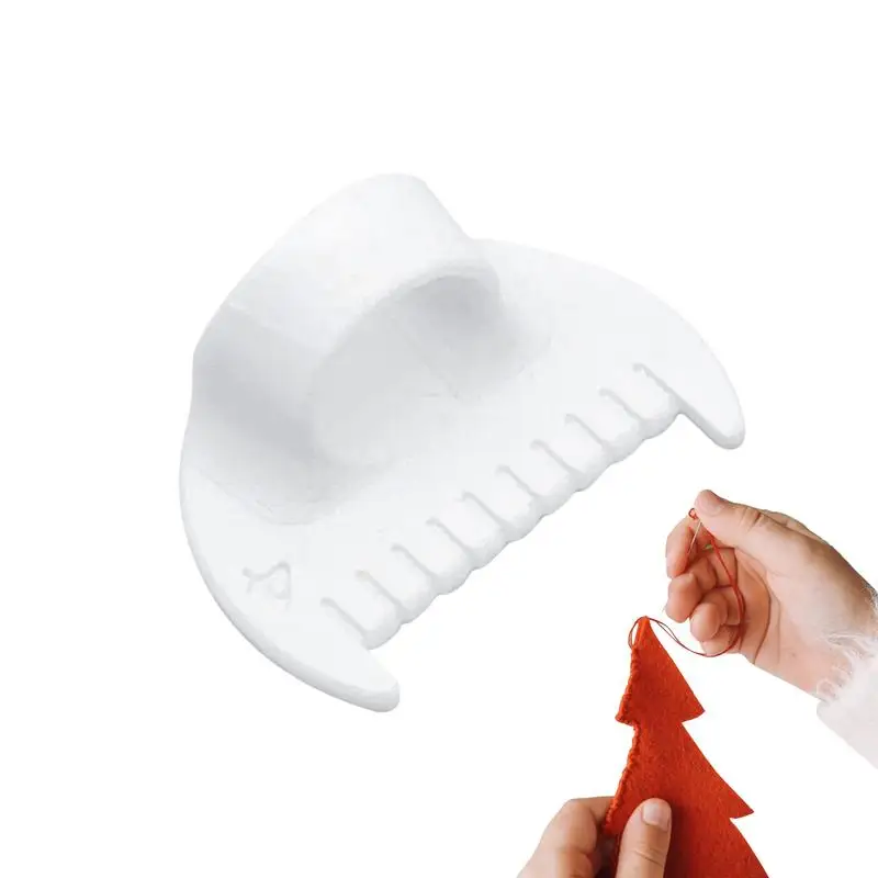 قالب الإصبع اليد الخياطة الخياطة إبرة قياس أداة قياس الإبهام حماية إبرة قياس أداة لفنون نسيج اللحف