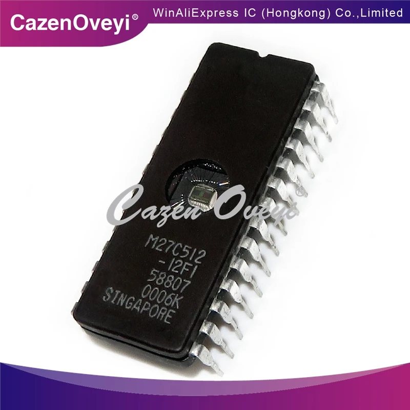 

10pcs/lot M27C512-10F1 M27C512 -12F1 -15F1 -F6 -45XF1 -80XF1 CDIP-28