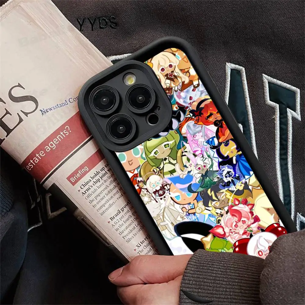 Игра C-Cookie Run Kingdom для iPhone 17, 15, 13, 12, 11, 14 Pro Max X XR XS 16 Plus, противоударная задняя крышка Candy