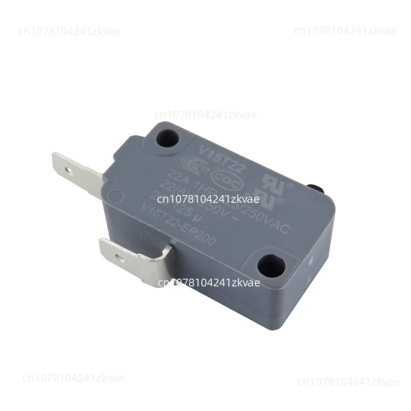 2 uds Micro interruptor V15T22 2 pines 22A NC o NO para lavadora horno microondas eléctrico arroz Coo