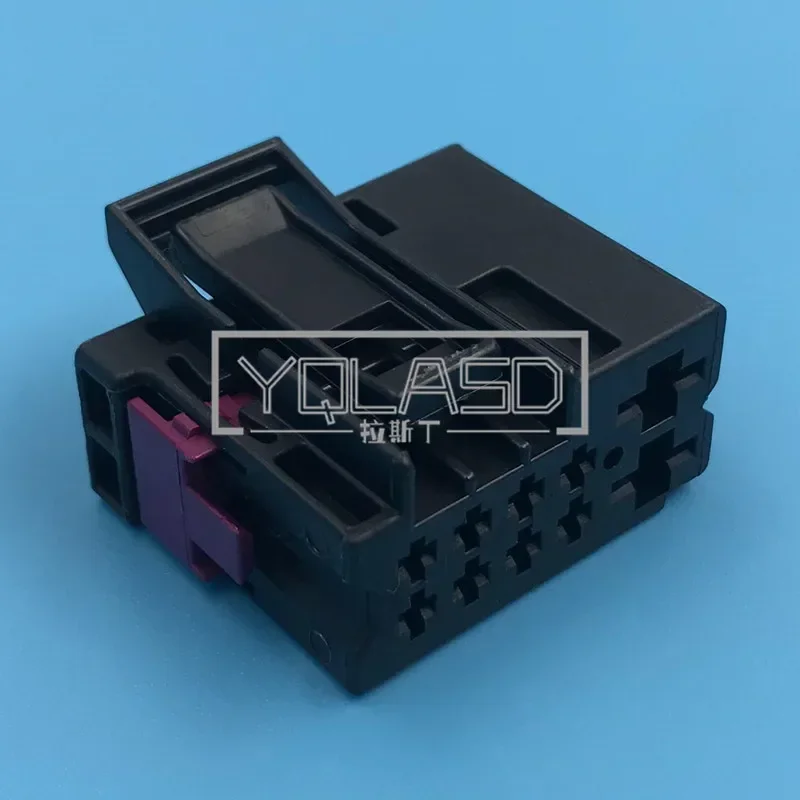 1 Set 10 Way 1.5 6.3 Series High Current Composite Socket AC Assembly Car Oil Pump Controller Wiring Plug For VW 8Z0972701
