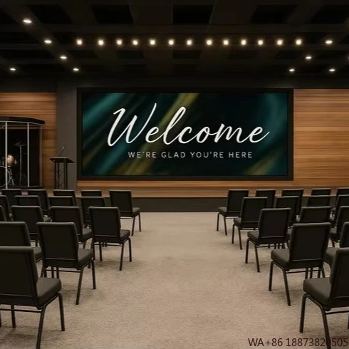 LED Display HD Videowall Indoor Screen P1.56 Die-cast Aluminum 3840HZ COB SCREEN