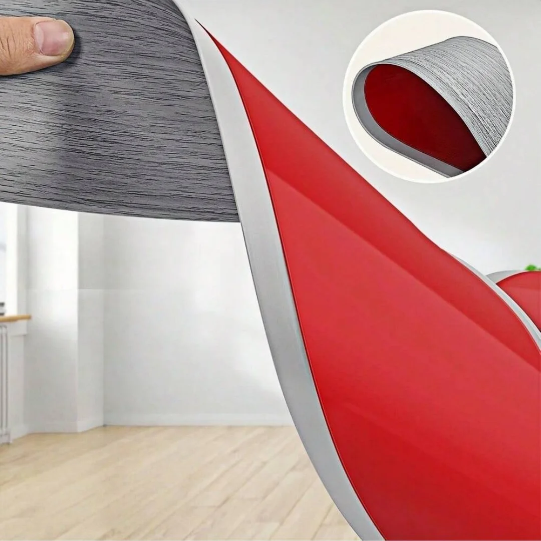 1 قطعة 2 متر × 8 سنتيمتر الفينيل الجدار الديكور التفاف المجلس ، ذاتية اللصق الزخرفية التفاف مجلس ، مرنة ذاتية اللصق الزخرفية Stri