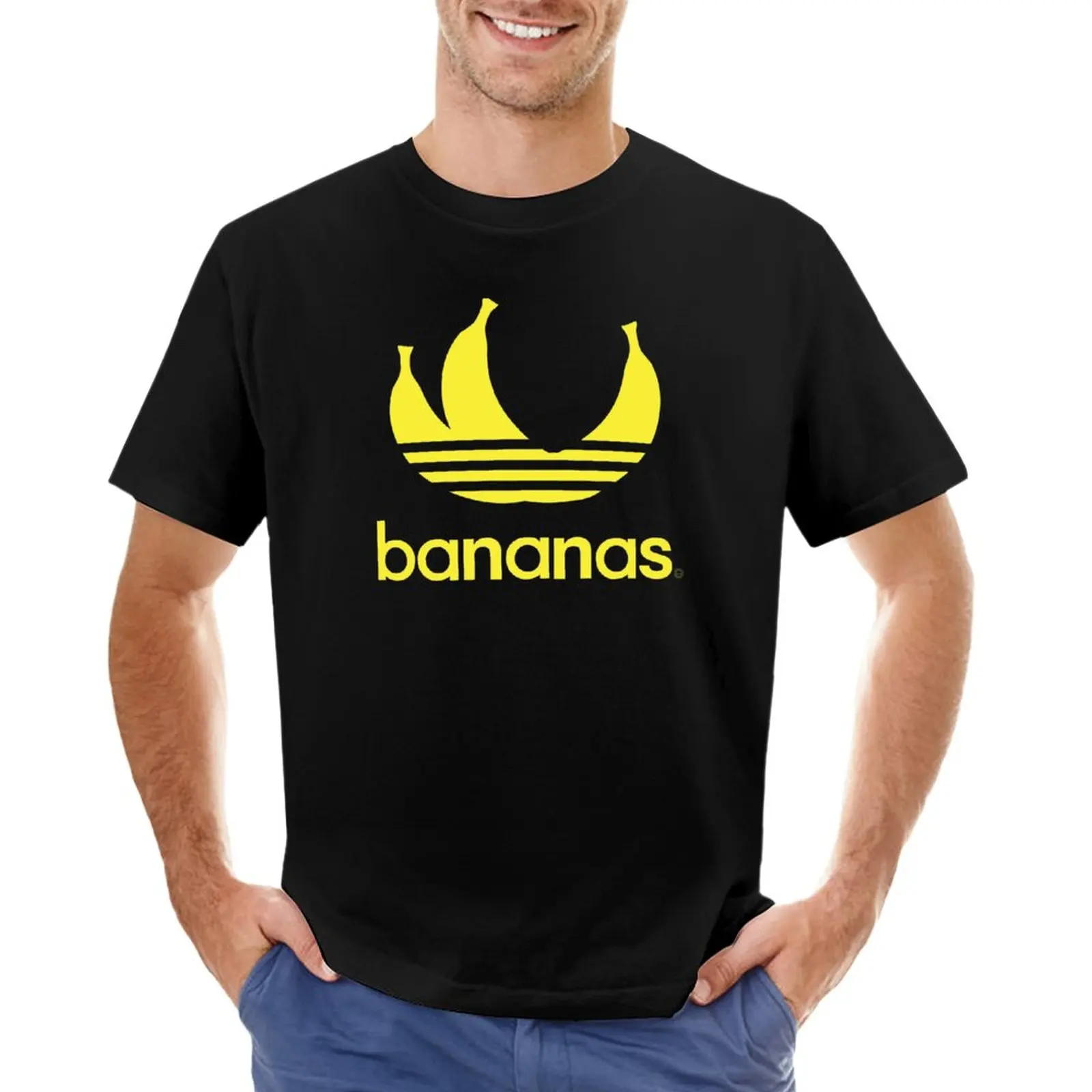 

Bananas parody logo t-shirt T-Shirt funnys blacks sublime quick-drying mens t shirts casual stylish