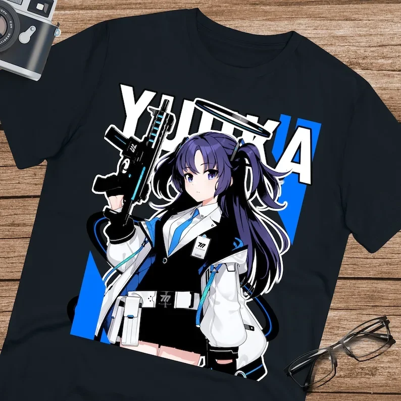 Yuuka Blue archive Shirt Shirt Blue archive Game Blue archive Shirt Yuuka Fanart Unisex Ultra Cotton Tee