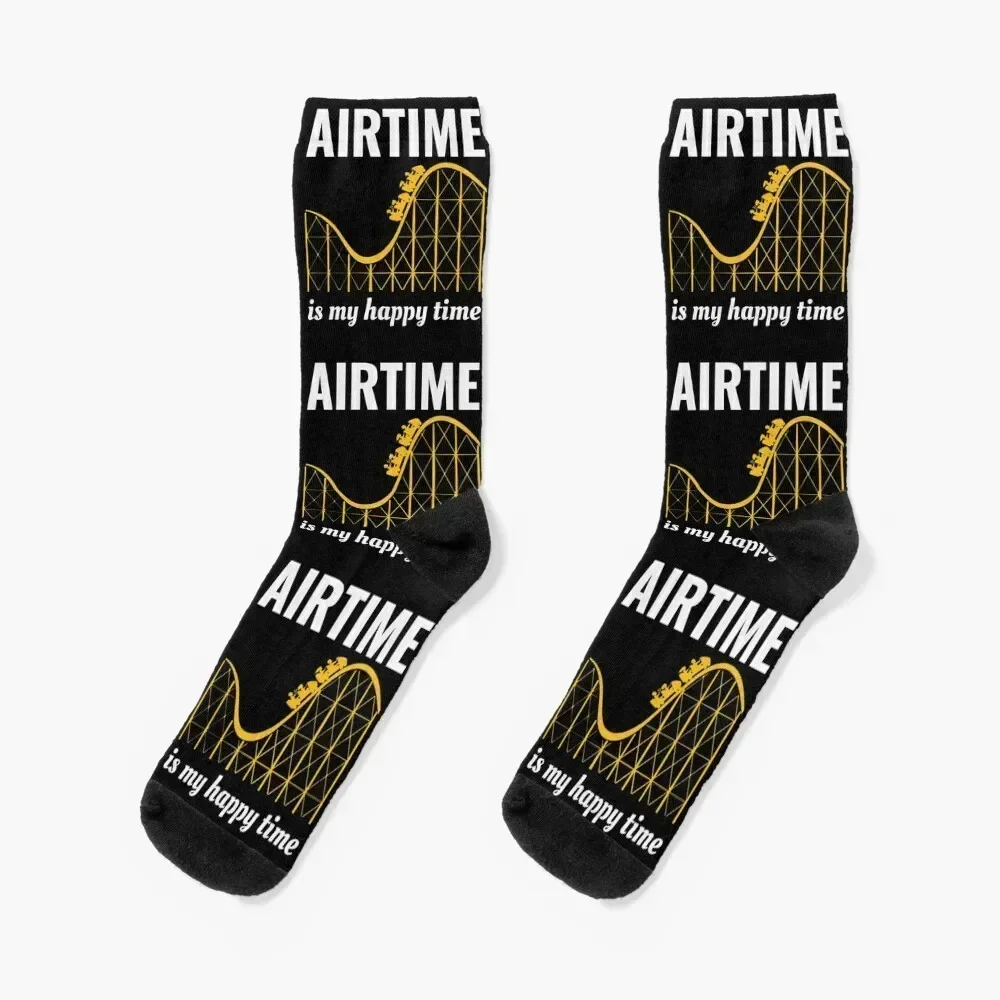 

Roller Coaster Amusement Park Funny Saying Socks bright garter fashionable essential professional running Socks Female Men's