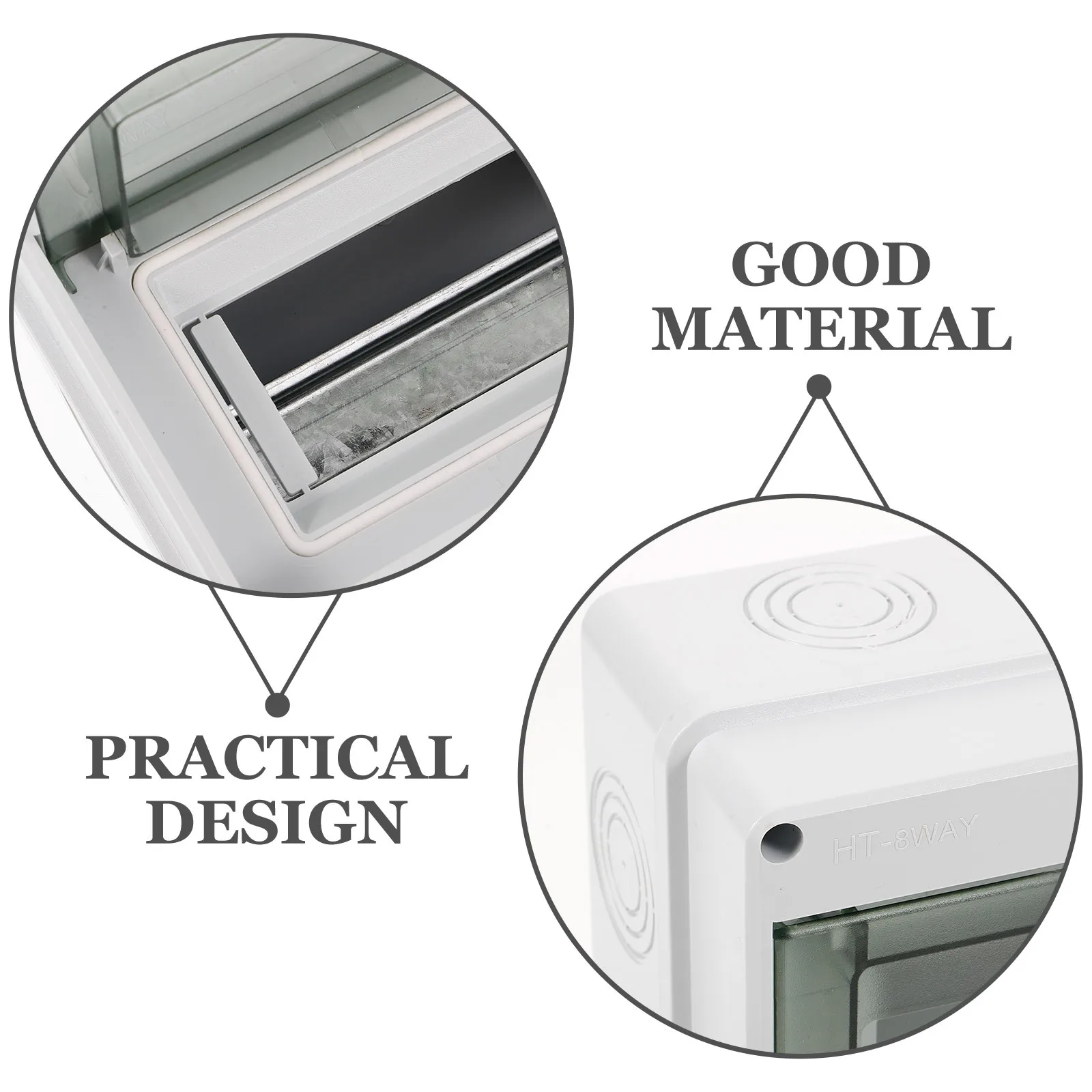 

Leakage Protection Circuit Breaker Plastic Housing Flame Retardant Over Current Home Miniature Breaker Rail Mounted Safety