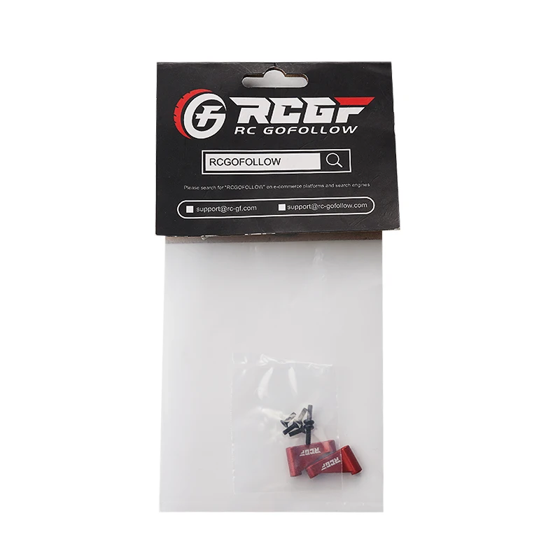 Rcgogfollow Set di 2 Brace anteriori leggeri in lega di alluminio per Set di Brace anteriori Rc 0.0625 LOSI Mini-B Mini-T RC Car