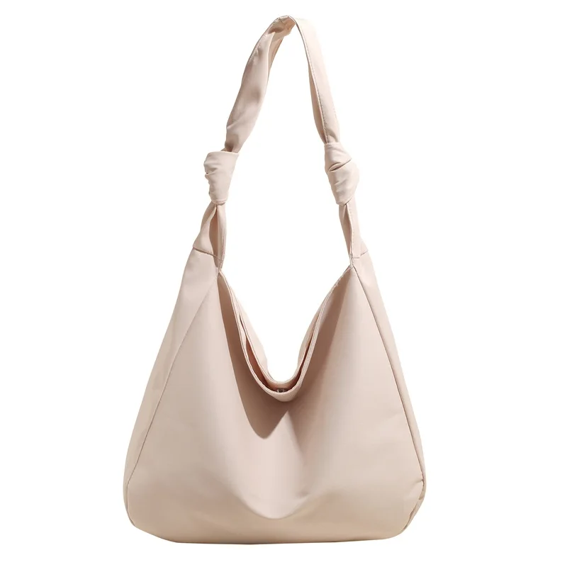 กระเป๋าสะพายไหล่ Luxe ปี 2025, กระเป๋าถือใต้วงแขนขนาดใหญ่สำหรับผู้หญิง, กระเป๋าสะพายข้างลำลอง, กระเป๋าแบบมินิมอลสำหรับกลางวันและกลางคืน, กระเป๋าสะพายแบบมีเท็กซ์เจอร์