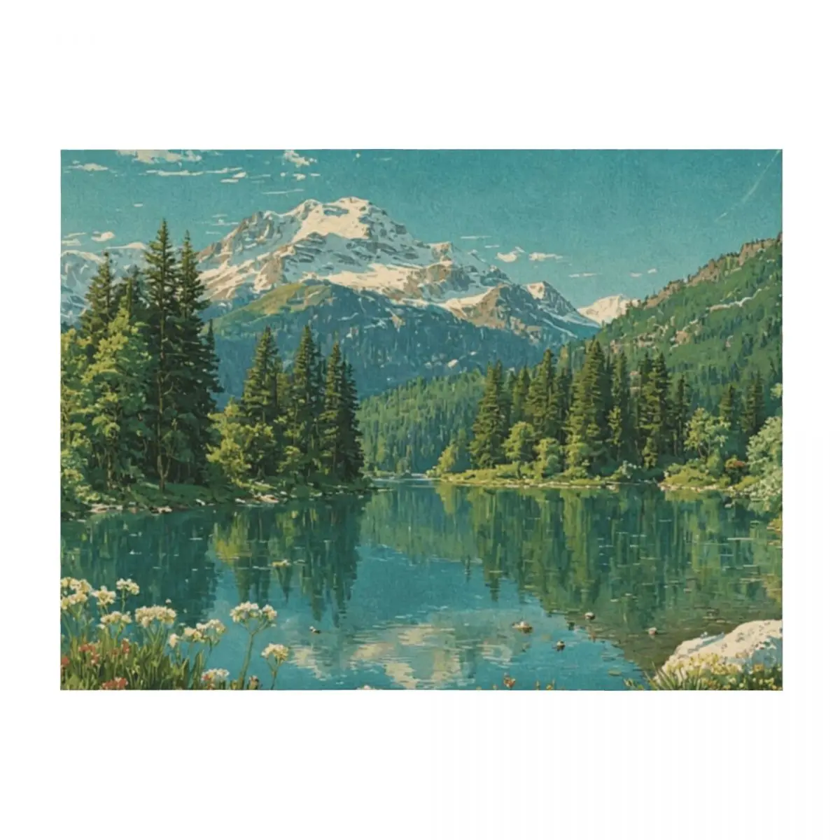 

Одеяло Rockies Beautifuls Кемпинг Хэллоуин Тяжелые одеяла