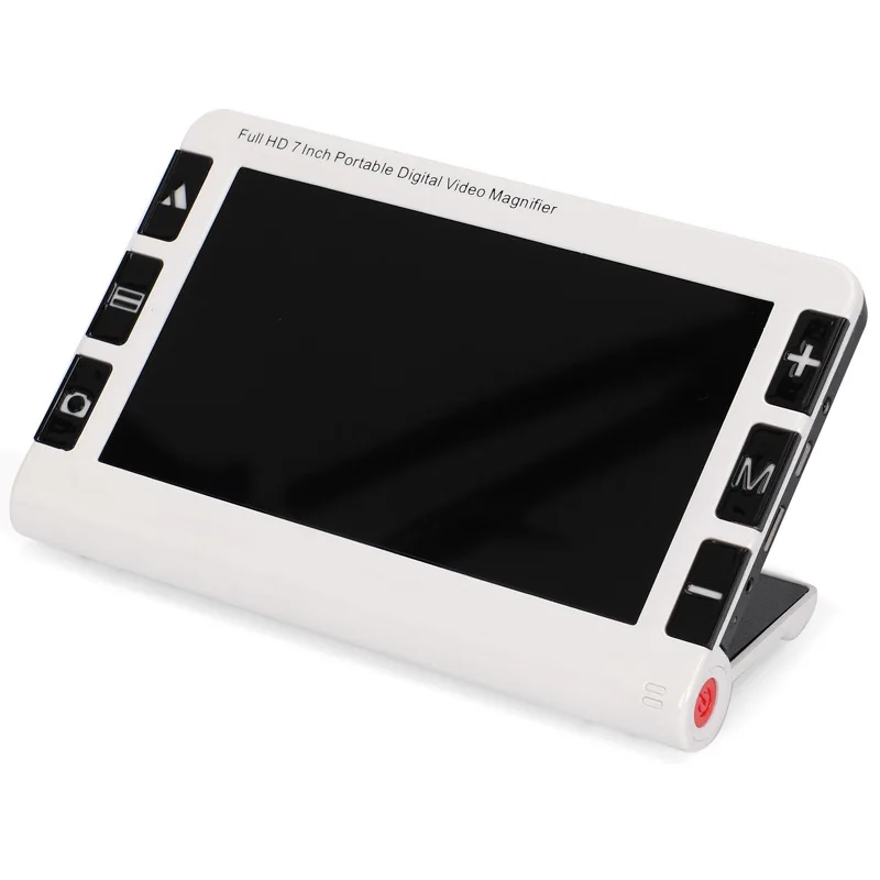 7.0 inch visual aid 32 times magnifying portable electronic magnifying glass low vision reading newspaper digital magnifying
