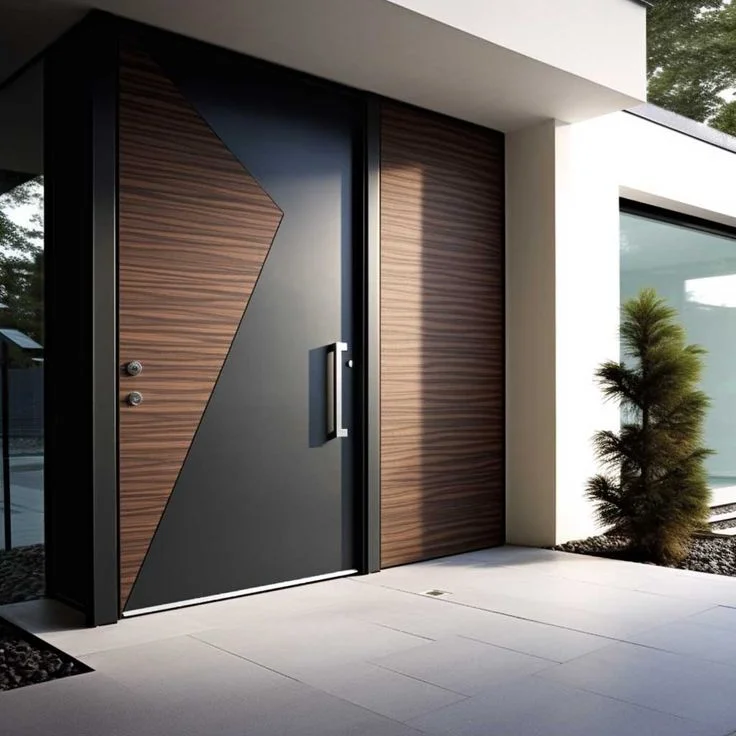Entrance Pivot Door Aluminum Alloy Large Revolving Door with Multi Angle Rotation Function for Villas and Shopping Malls