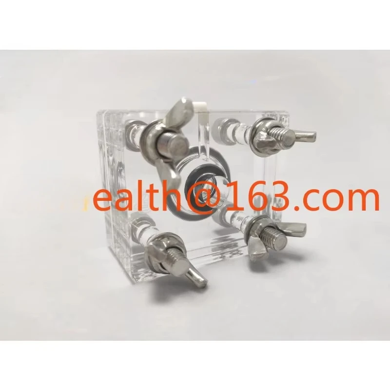 

Zinc air test device, metal air transparent mold, manual liquid addition, secondary zinc air electrolysis cell OMS-T