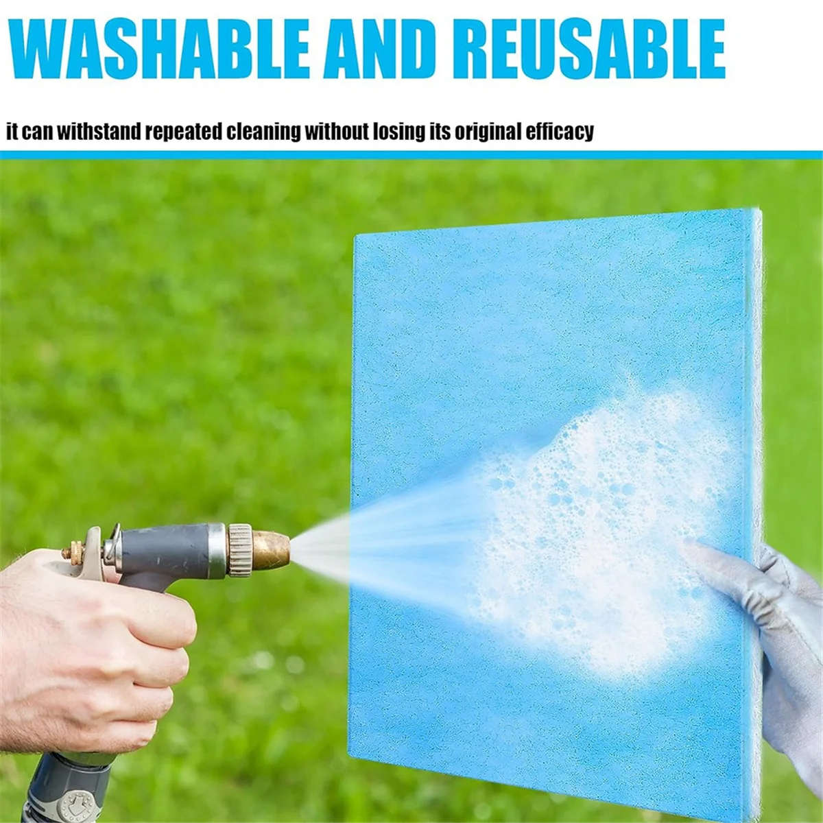 High-end Merv 8 Reusable Air Vent Filter Cut to Fit Electrostatic Floor Vent Filter Washable Replacement Ac Filter Compatible